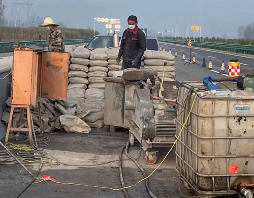 喀什高速公路高压注浆